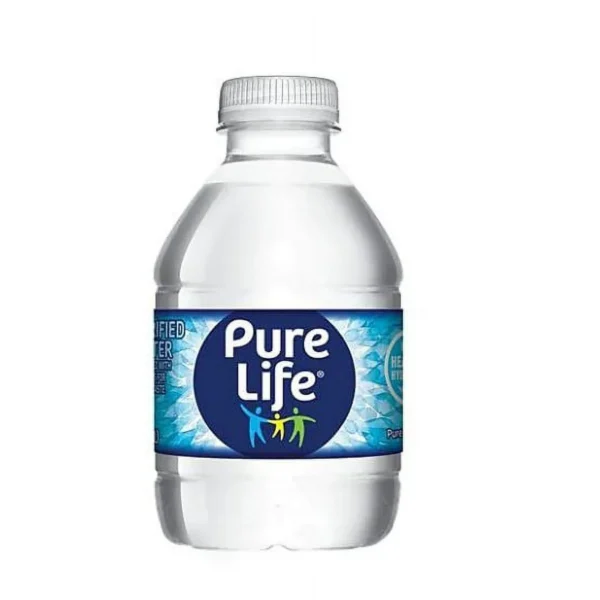 Pure Life Purified Water, 8 Fl Oz, Plastic Bottled Water