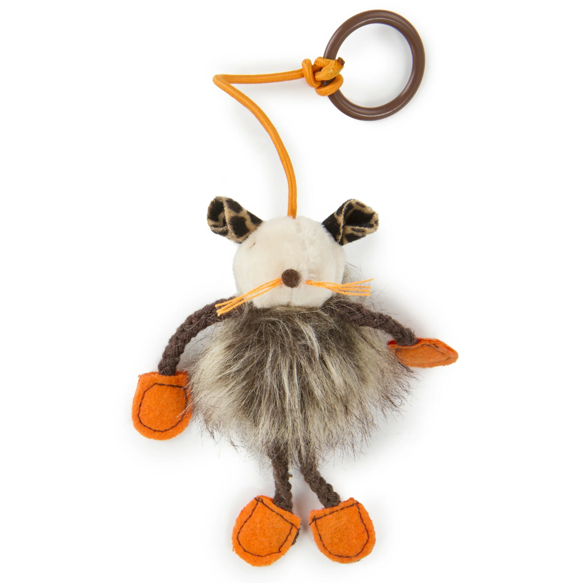 SmartyKat Bouncy Mouse Interactive Bungee Cat Toy