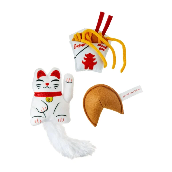 Vibrant Life Lucky Cat Toys with Catnip, 3 Pack