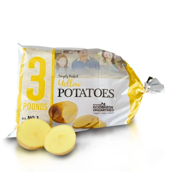 Yellow Potatoes Whole Fresh, 3lb Bag