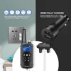 Canivix Dog Training Electric Collar with Remote Waterproof 2600ft LED Light Beep Vibration for 2 Dogs - Image 2