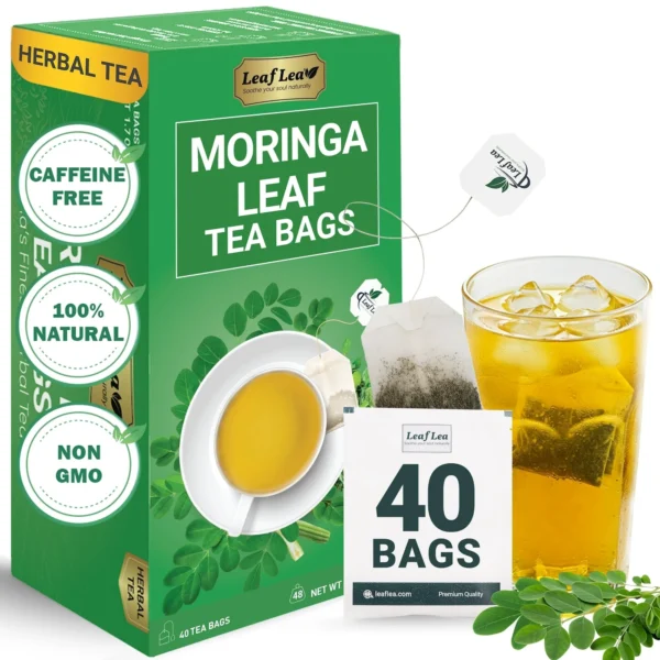 LeafLea 40 Moringa Tea Bags