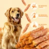 Pawmate Sweet Potato Dog Treats, Chicken Jerky & Sweet Potato Natural Chews for All Dogs, 15 ct Packet - Image 3