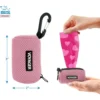 Best Pet Supplies 2pk Dog Poop Bag Holder with Clip On for Leash - Image 3