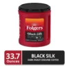 Folgers Black Silk Ground Coffee, Smooth Dark Roast Coffee, 33.7oz Canister - Image 2