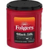 Folgers Black Silk Ground Coffee, Smooth Dark Roast Coffee, 33.7oz Canister - Image 5