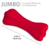Play by Playology Dog Toys | Interactive Dog Toy Bone | Scented Crunchy Bone, Large - Image 3