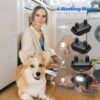 Canivix Dog Training Electric Collar with Remote Waterproof 2600ft LED Light Beep Vibration for 2 Dogs - Image 3