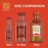 Gold Peak Unsweetened Black Iced Tea Drink, 76 fl oz bottle - Image 4
