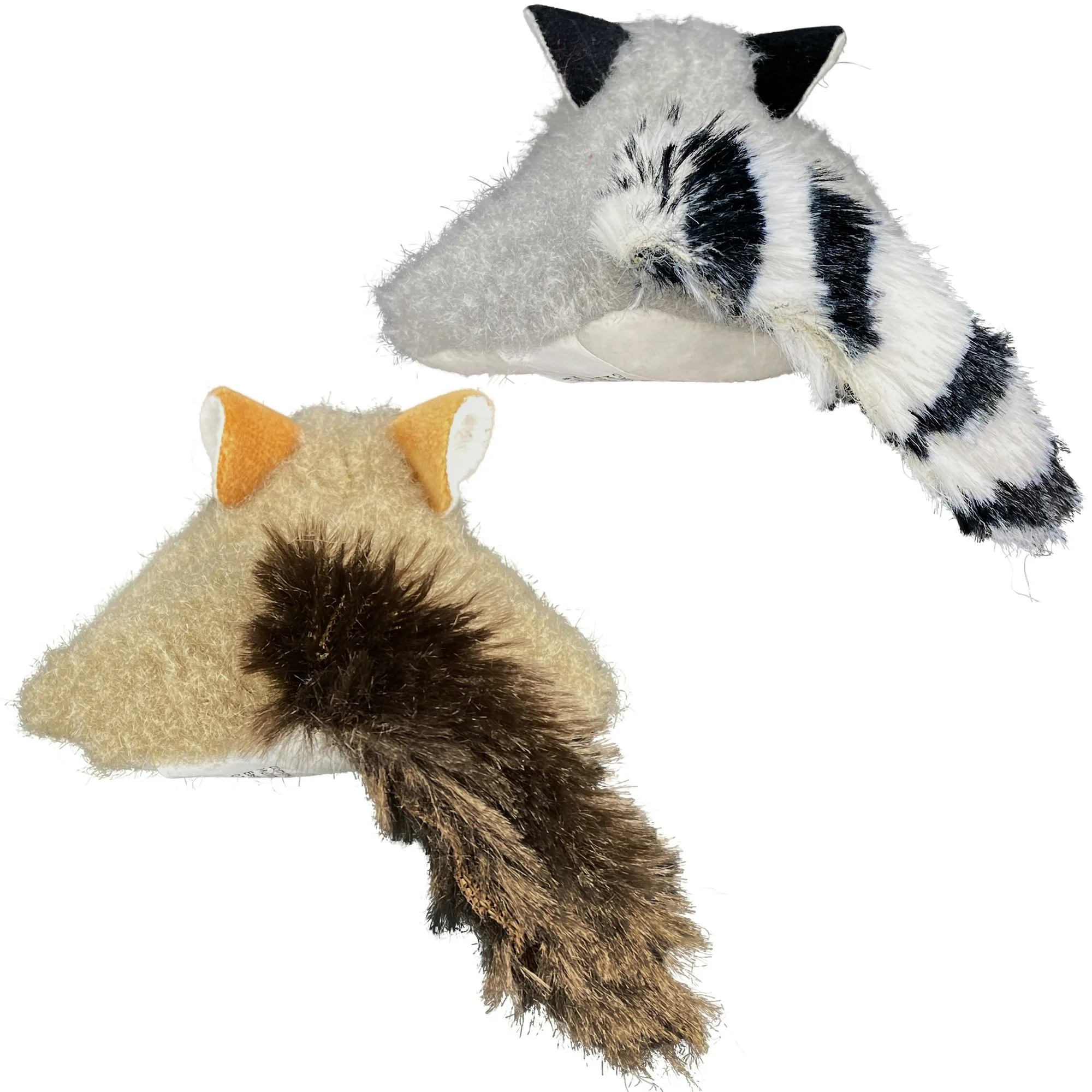 Vibrant Life Lemur and Squirrel Plush Multicolor Cat Toy, Crinkle and Catnip, 2 Pack - Image 2