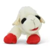 Multipet Jumbo Lamb Chop Plush Dog Toy with Squeaker, 18 inches - Image 2