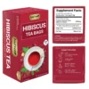 LeafLea 40 Premium Natural Hibiscus Tea Bags - Image 2