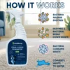 Dog Stain & Odor Eliminator: Bioactive Solution for Carpet, Furniture, Kennels and More (32 oz) - Image 2