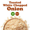 Toasted White Chopped Onion - Image 2